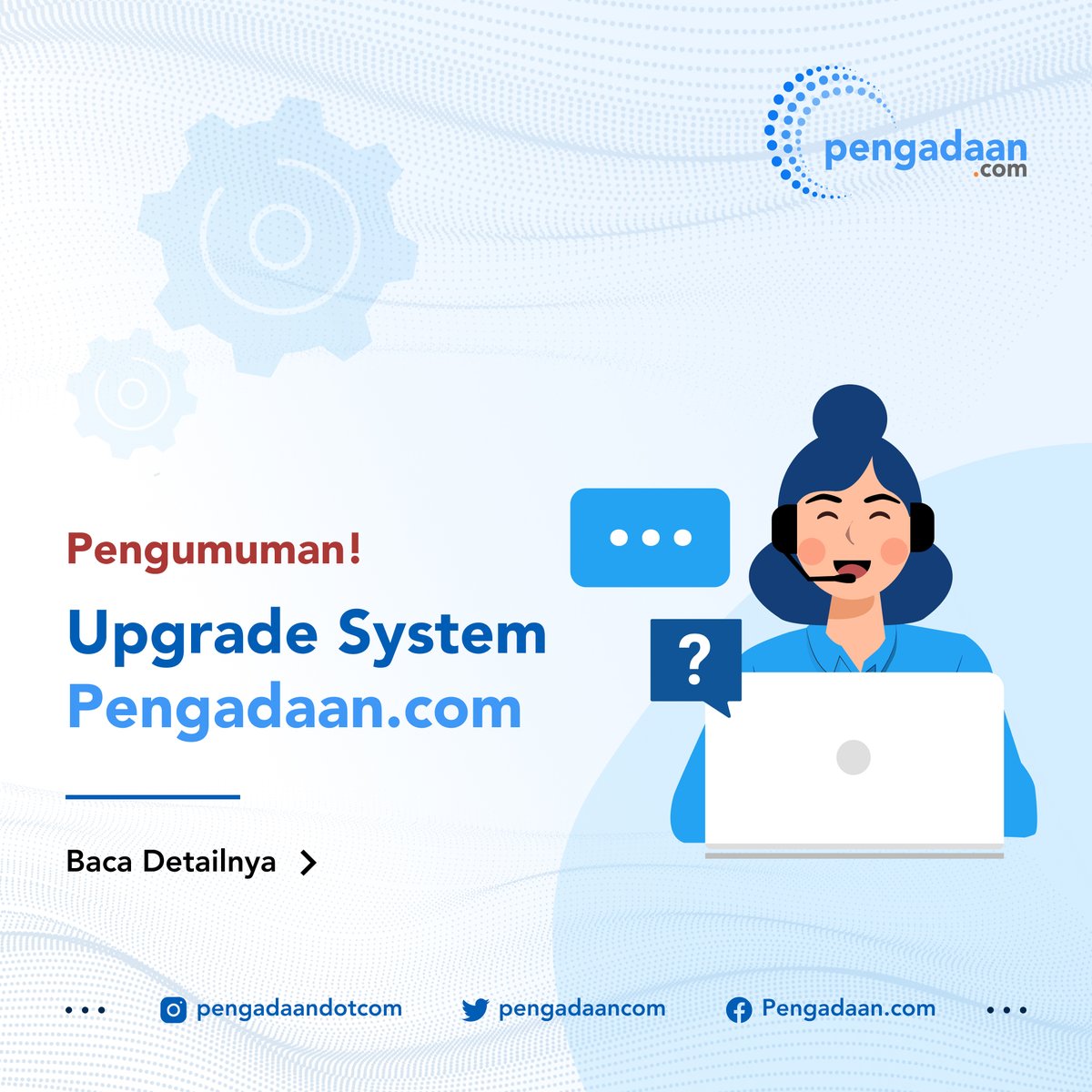 pengadaancom's tweet photo. Platform versi terbaru menghadirkan tampilan yang lebih user-friendly serta penambahan fitur Membership, Billing, serta improvement layanan lainnya yang lebih stable.✨

#Pengadaan #Tender #Lelang #Proyek #BusinessMatching #B2B #Marketplace #PemilihanLangsung #Tunjuklangsung https://t.co/oqS49kMDPB