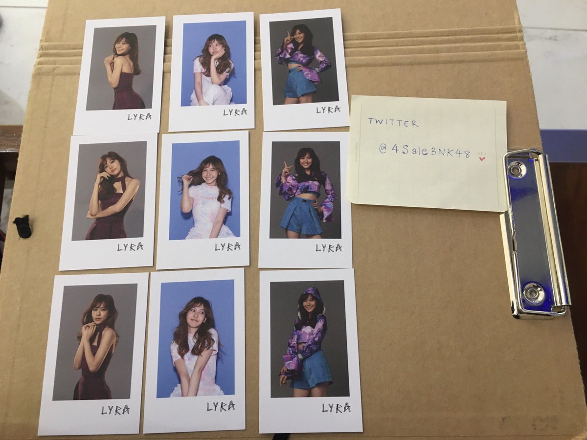 teay_yaaa's tweet photo. ตั้งรับ Full comp LYRA debut
-full comp เนย
-full comp เจนนิษฐ์
ถ้าใครมีแบบใบเศษขอคนมี2-3ใบขึ้นไปนะค้าบบบบ แล้วจะพิจารณางับ ใครมีdm มาหน่อยค่ะ อยากได้จริงๆ🥺
ปล.ขออนุญาตเจ้าของรูป
(ยืมมาใช้ตั้งรับเท่านั้น!)
#ตลาดนัดBNK48 #BNK48Market
#ตลาดนัดLYRA #VYRAmarket
#ตลาดนัดvyra https://t.co/mYpylPvELE