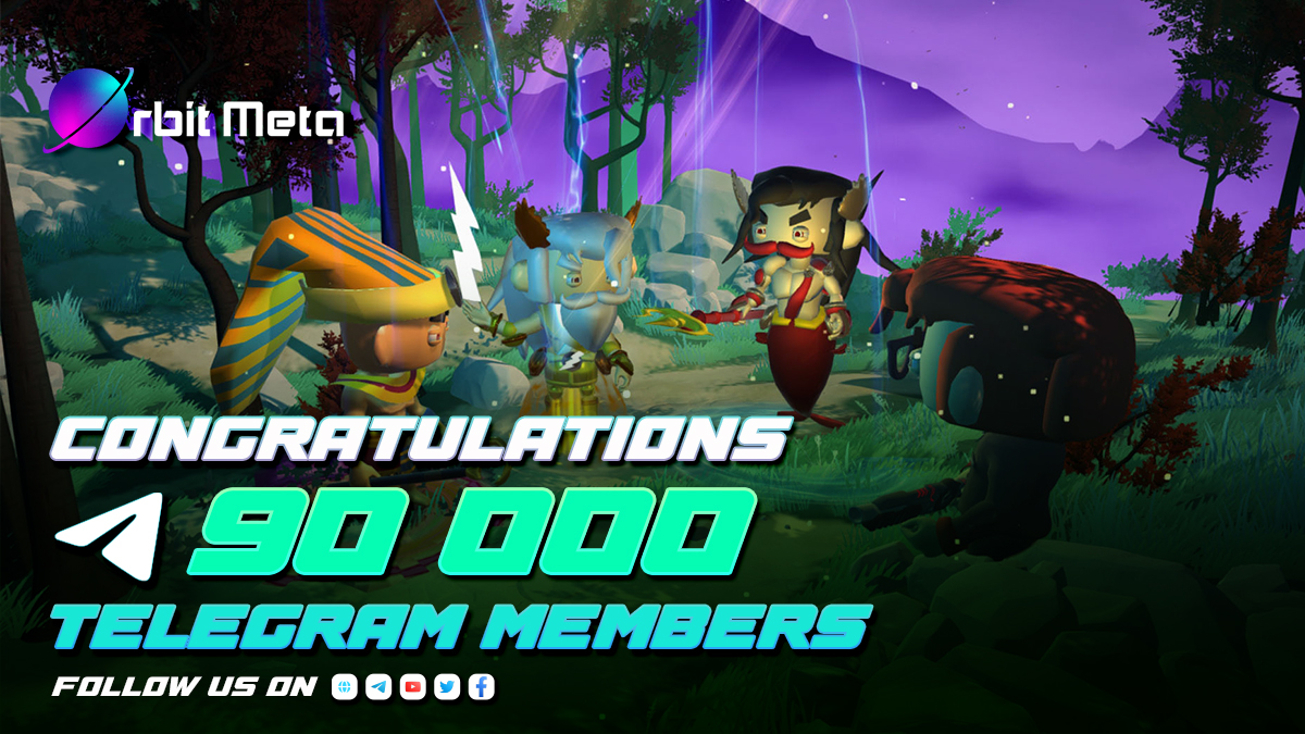 orbit_meta's tweet photo. 🔥🔥 Congratulations, the ORBIT META global community reached 90k members in just half a day! Please keep supporting us! 

👉 Don't miss the Partnership Airdrop Campaign: OrbitMeta - Djinn Guild - FOTA: https://t.co/7rVdlYYpwd 

#Orbit #metaverse #Djinn #DGG #DjinnGuild #FOTA https://t.co/UbWxY3EpYH
