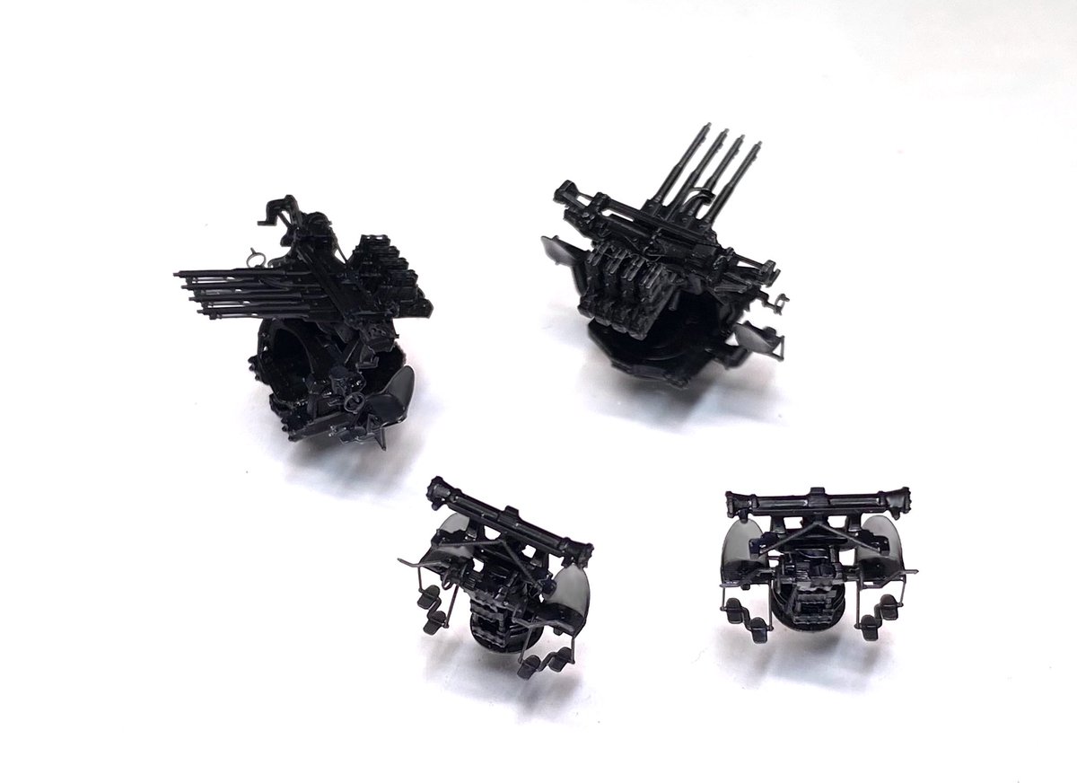 DONGHAI2090's tweet photo. 1/200 USN 1.1’’ Quad AA Guns
 #200スケモ #200scale #scalemodels #warships 
@hobbysearch_mm @hobbylink_jp @HobbylandOsaka @puyokuma7 @yoshitaka_c @yamashitahobby @hobbycollective @northport2 @msmodelswebshop https://t.co/4exEBgImdB