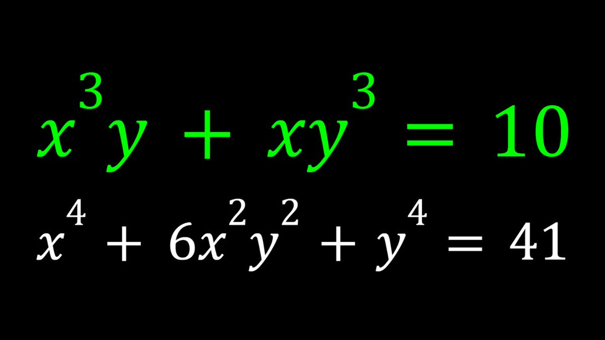 SyberMath's tweet image. A Homemade Polynomial System Solved in Two Ways
#ChallengingMathProblems #PolynomialEquations #PolynomialSystems
via @YouTube @Apple @Desmos @NotabilityApp
@googledocs @canva
youtu.be/n0ibfTuAoNs
