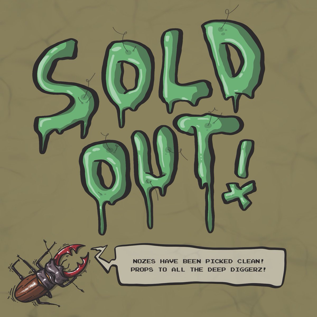 boogerzwtf's tweet photo. 👃 SOLD OUT 👃

10,000 boogerz have been picked within 5 hours 🤧

Reveal to come within the next 24 hours.

Stay tuned boogerz fam!

#boogerzfam #boogerzwtf https://t.co/JrSRTABhlh