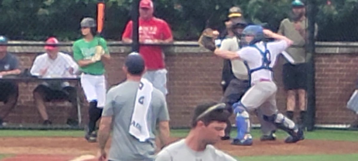 Bdo3trip's tweet photo. Went to @dmndskillz All American Camp last week:32 other 2023s (9 catchers). 2nd ave POP 1.98-2.05, 3rd C Velo 75mph, 6th Exit velo 92mph, &amp; 8th 60yd 7.25 sec #uncommitted @TopPreps @D1Uncommitted @NCBASpikes @PBR_Uncommitted @PrepSoutheast @PrepBaseballNC #keepworking #mlbgoals https://t.co/qK7w7x8AR6