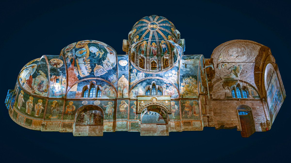 erdalinci's tweet photo. Chora Church / Mosque / Museum
scanned in 2018,
Istanbul https://t.co/aDHZhmFQw0