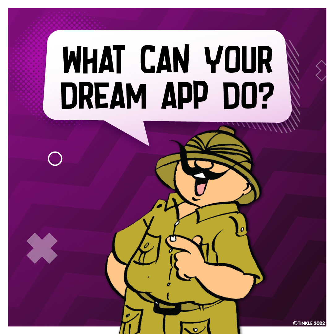 TinkleMagazine's tweet photo. Here’s what our dream app can do!
Get the Tinkle app now to experience the magic of Tinkle: anytime, anywhere!
#tinkle #tinklecomics #tinkleapp #TinkleLifetimeSubscription #readers #download #downloadnow https://t.co/lGwcRkwFKz