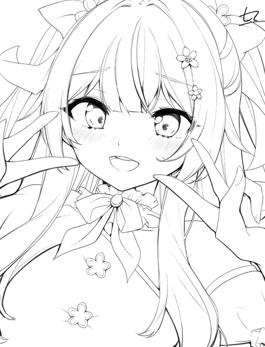 新しいペンをDLしたのでルピンちゃん描き描き 