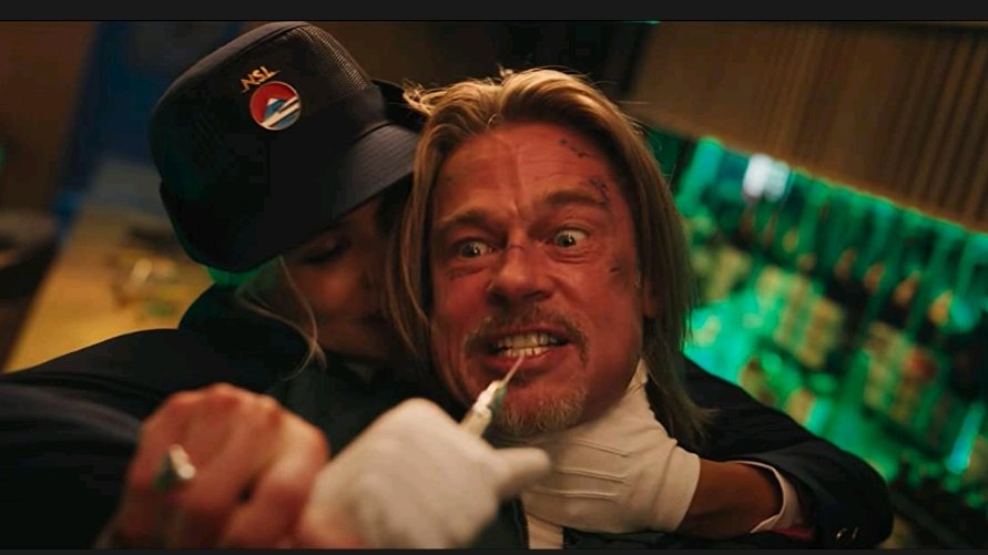 elcoachdecine's tweet photo. #BulletTrain tiene una energía brutal y un buen sentido del humor (a veces gore😍) Brad Pitt divertidísimo y un elenco a su altura. Lo "over the top" de sus peleas (🙏David Leicht🙏) y argumento (q no para de girar): a 

IMPOSIBLE ABURRIRSE https://t.co/9gF00h7pCc