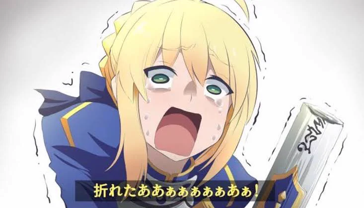 @sui83486546 聖剣抜き損ねたセイバーかな 