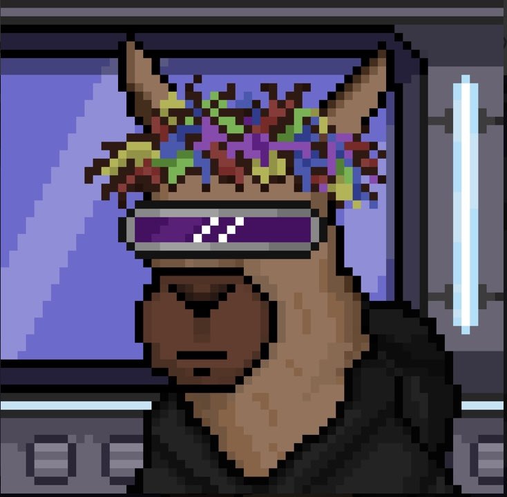 Psyched_ETH's tweet photo. Been so impressed w/ @NFTLlama &amp; his collection ever since I came across them in @Gridcraft. After spending time talking with their holders &amp; learning the details about this projects utility &amp; value picking one up was a real no brainer. So proud to be apart of this community now! https://t.co/m50XhQWPam