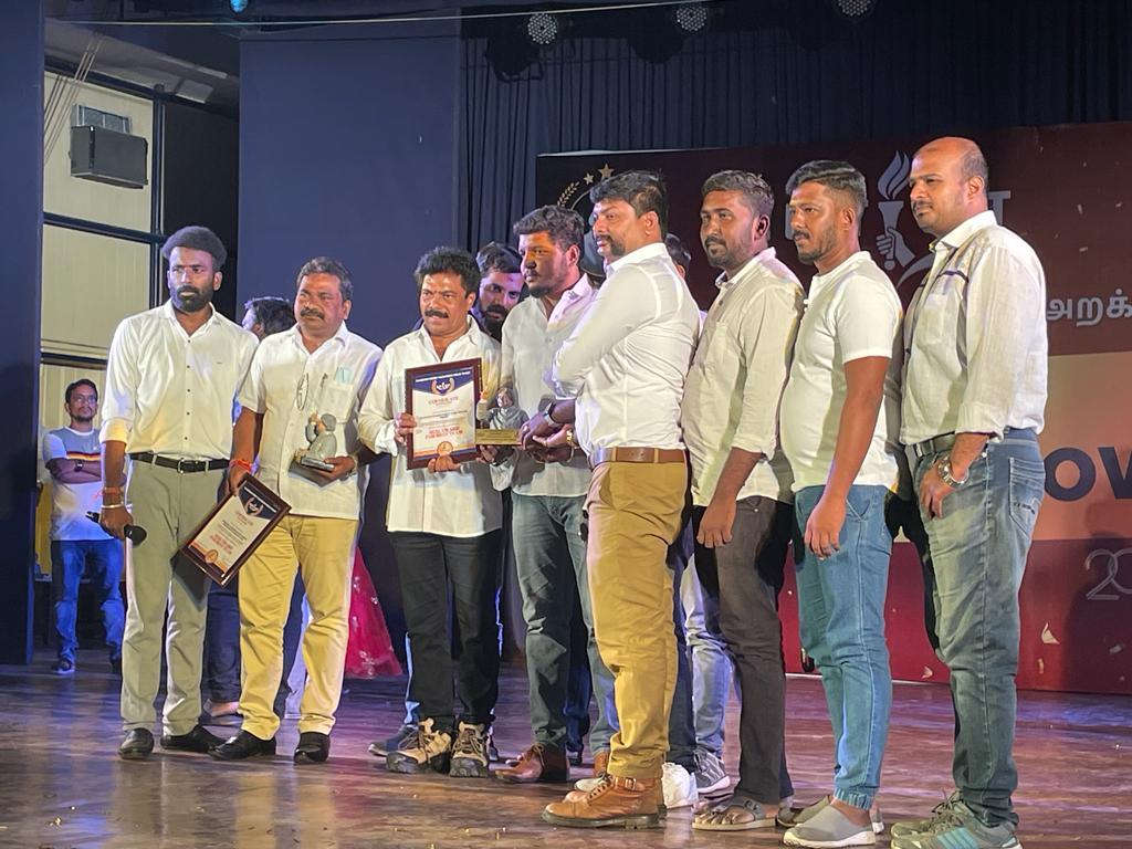 Iyarkaicst's tweet photo. Iyarkai received AGNI award for best team from YAYA trust.

Thank you so much for your recognition for our efforts. https://t.co/BrX9RLPr3i