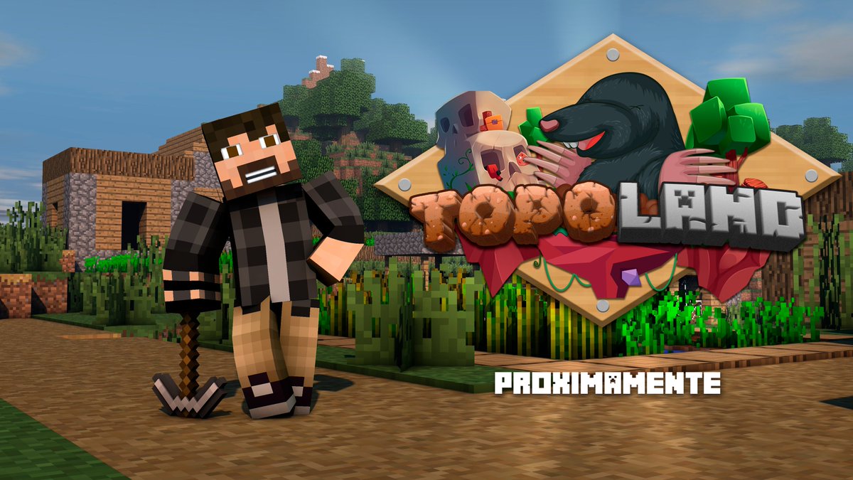 😎 Directo de #Minecraft con mi amigo, <a href="/MyztryCr/">myztry CR</a>, menudo roedor.🐭Estaremos dando informacion de lo que proximamente sera #TopoLand, 28 streamers estaremos durante un mes disfrutaremos de esta experiencia.🥳
📺twitch.tv/arielbalor