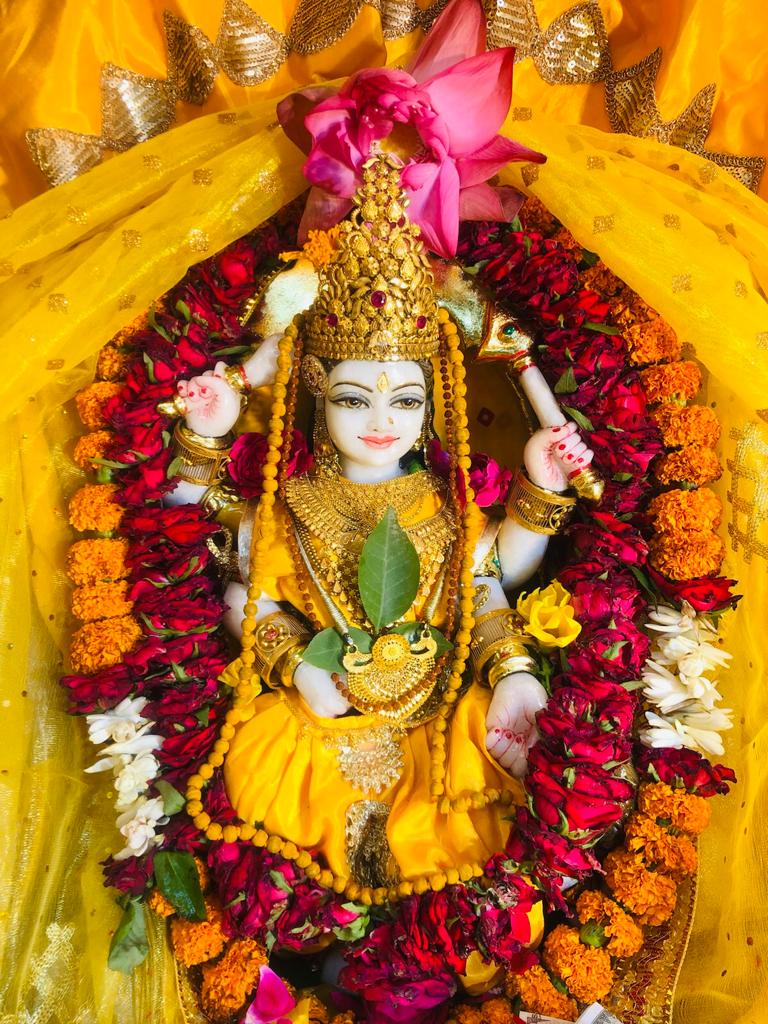 माता बगलामुखी शक्ति का साक्षात् स्वरूप हैं जो अपने भक्तों के दुखों और दुष्टों का विनाश करने के लिए प्रत्येक क्षण तैयार रहती हैं।