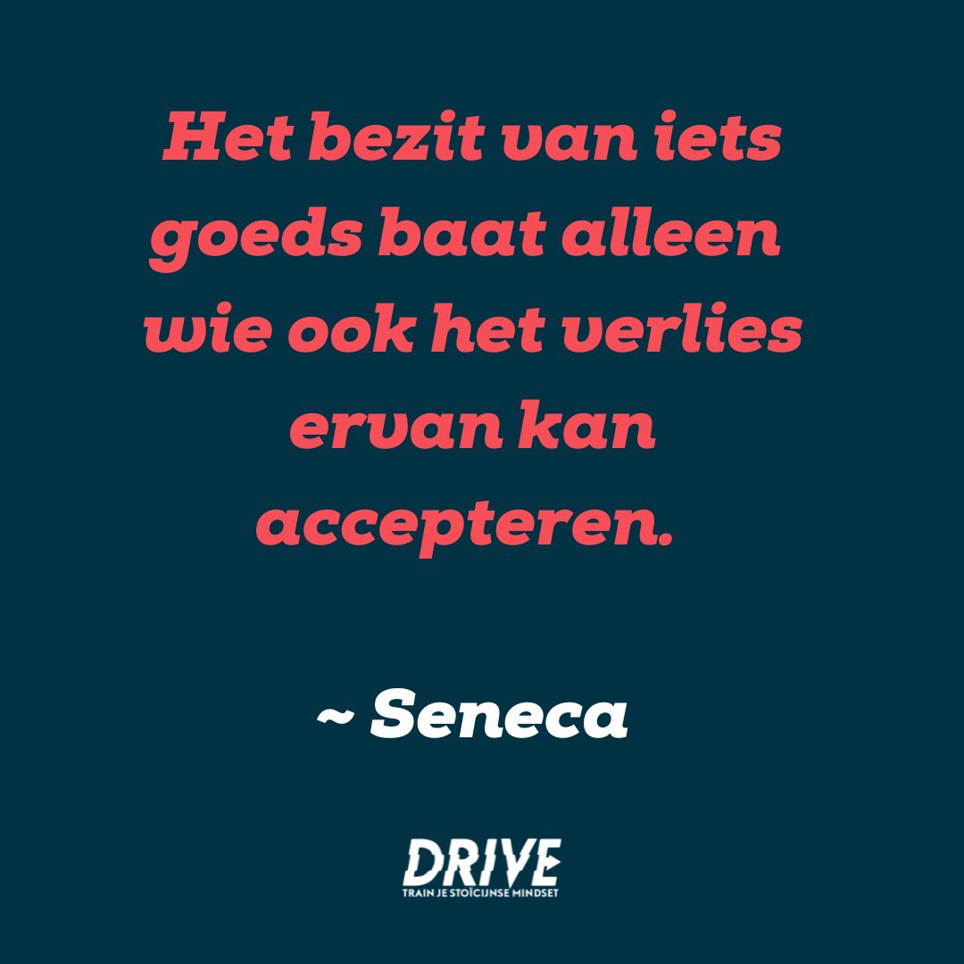 Stel dat je in een BMW 7-serie rijdt: kun je er dan écht van genieten als je voortdurend bang bent voor een kras in je lak?
Je geniet echt van iets wat je bezit, als je ook het verlies (of beschadiging) ervan accepteert. Het is niet de bedoeling dat ‘mooi bezit’ je stress geeft.