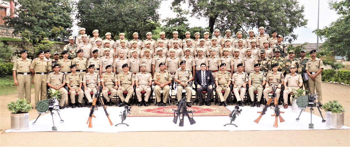 nacincbic's tweet photo. As part of induction training conducted by ZTI NACIN Delhi, the 2nd &amp; 3rd batch of CGST Inspectors of CGLE, 2018 from @cgstdelhizone and @cgstpklzone started a 2-week arms training from 01.08.2022 at @BSF_India training centres at Udhampur &amp; Jodhpur. @cbic_india https://t.co/6eGbESkfyr