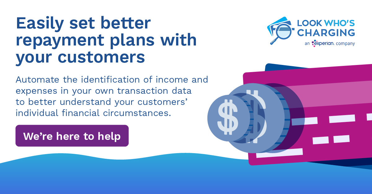 Understanding individual circumstances helps you differentiate between customers who can’t pay, choose not to, or forget. Automating the identification of income and expenses in your own #transactiondata can help you quickly set fair payment arrangements: experian.com.au/lwc-streamline…