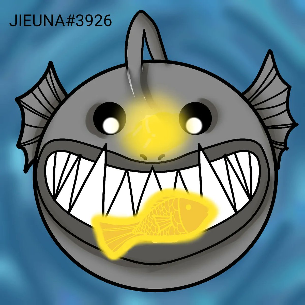 Jannahtoinks's tweet photo. @MoonfishNFT I know its not in theme but i made this for moonfishhhh LFGGGGĢG https://t.co/QQPYEZpibl