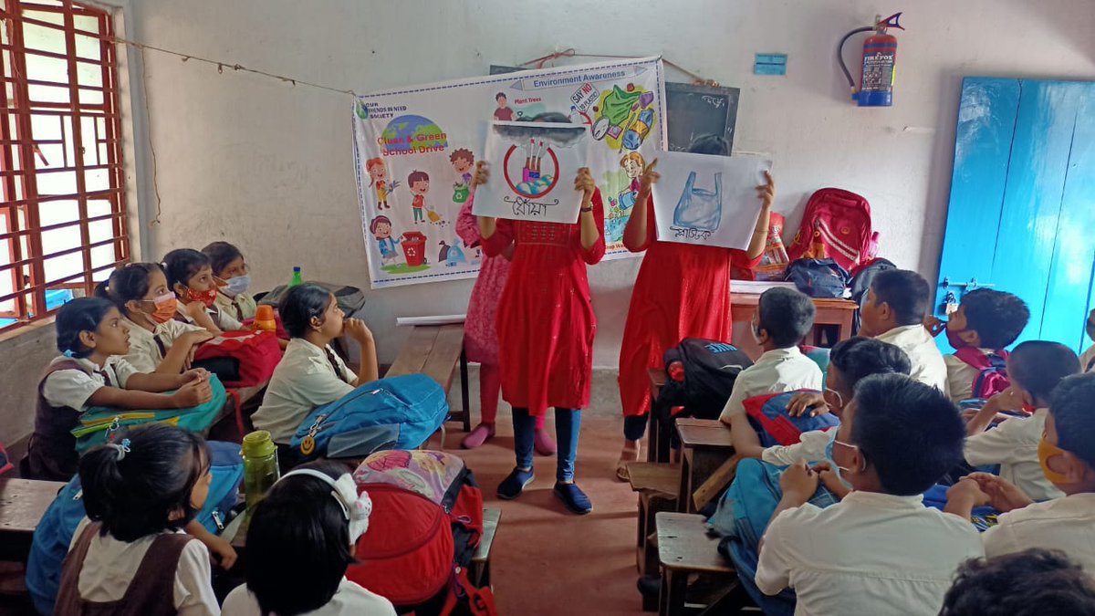 ofinsociety's tweet photo. Project Name : "Clean &amp; Green School Drive"
As a part of our health and hygiene program OFINS has been running Clean and Green School Drive program about their responsibilities towards building a clean and green society. https://t.co/TjuAULseBl