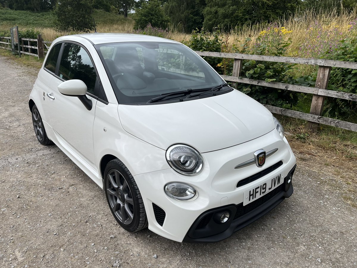 Rare Abarth 595 70th with only 18,000 miles! carmark-carsales.co.uk/used-cars/abar…