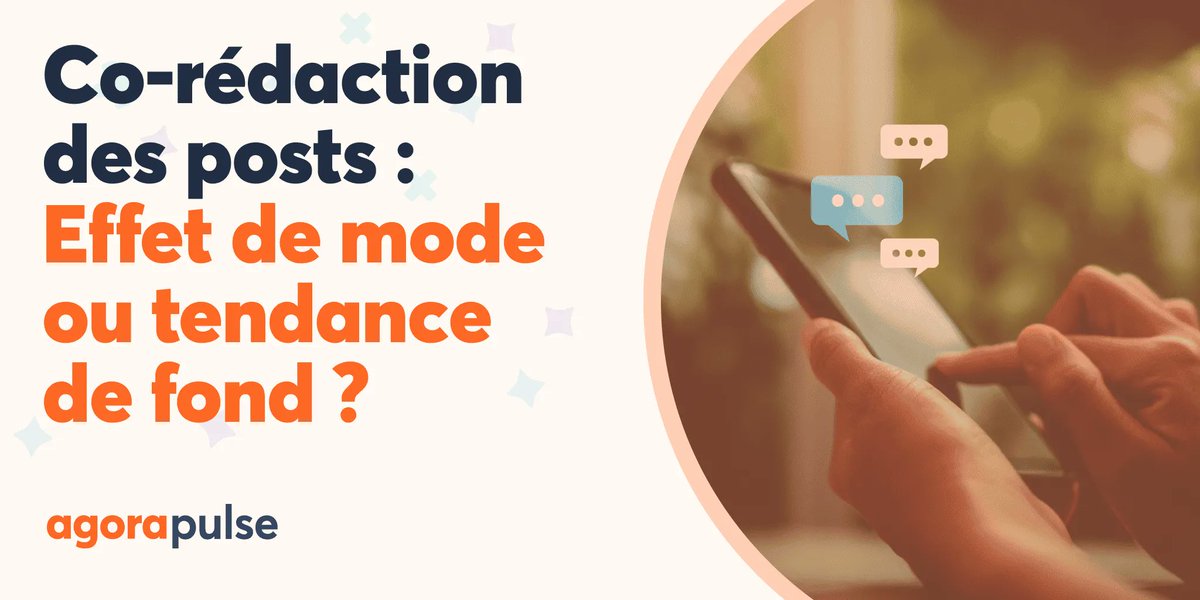 Collaboration des posts : effet de mode ou tendance de fond sur les réseaux sociaux ? <a href="/AgoraPulseFR/">Agorapulse France 💬</a> 
buff.ly/3PSoLvB