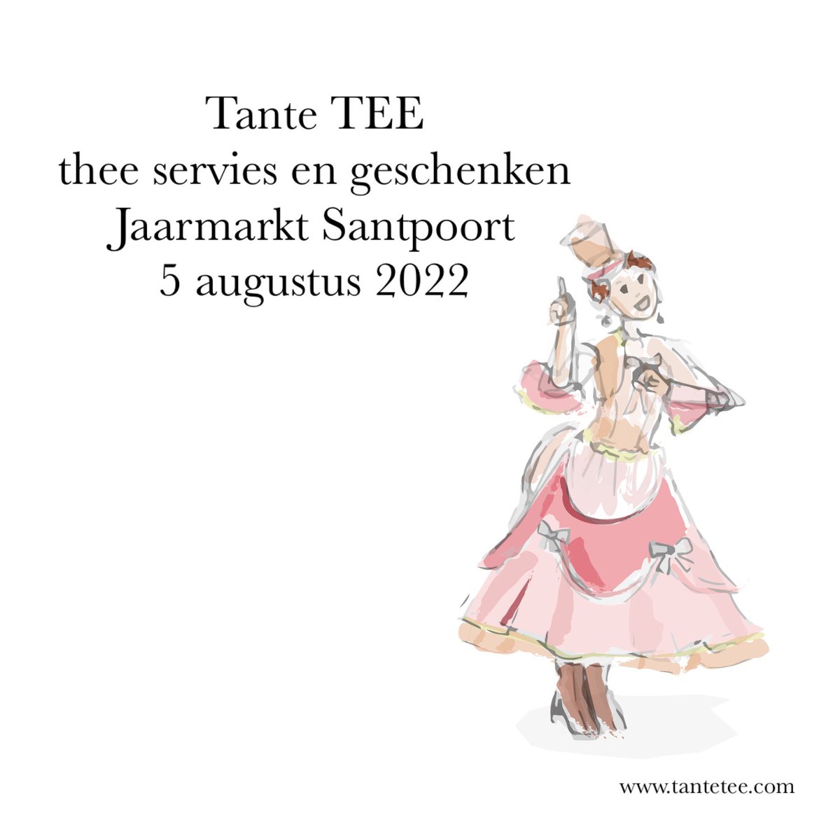 “TEEtijd is altijd tijd voor een goed gesprek met een ander of met jezelf.”
Team Tante TEE staat vrijdag met de Theegeschenken op jaarmarkt Santpoort.Kom jij ook? -🌷Liefs Tante TEE #thee #theemeteenverhaal #smaakdiejeraakt #Theetijd #cadeau #cadeautip #jaarmarkt #zomerbraderie