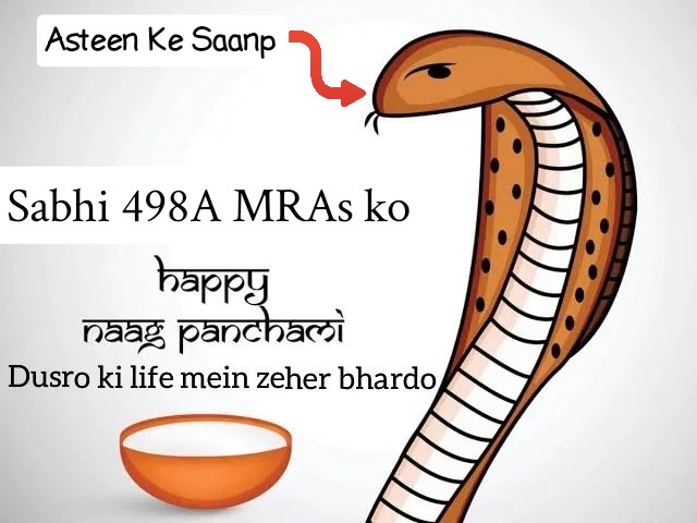 itachi_senpai1's tweet photo. Happy #NaagPanchami to all the #498AMRA.

All those "Asteen Ke Saanps" who drank the milk of knowledge only to bite back, betray and try to destroy the very family that sheltered him. https://t.co/Gk5t2ix6m2