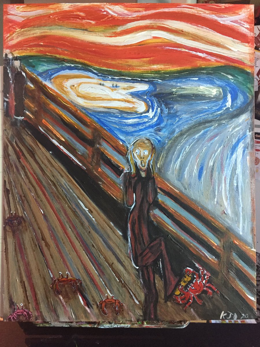 DorseyKelly's tweet photo. @buitengebieden I know what caused “The Scream”…… https://t.co/kMBQ10sDu9