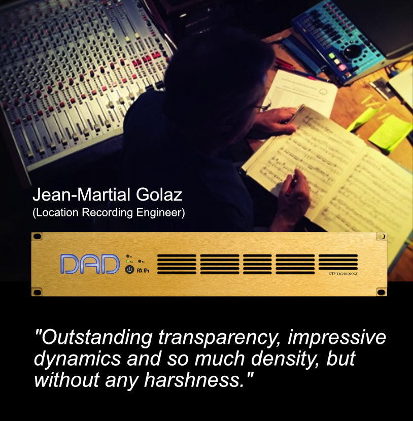 DigitalAudioDK's tweet photo. Jean-Martial Golaz is an acclaimed classical music location recording engineer, but he is usually also the main producer, as well as mixing and mastering engineer. 

Full story: https://t.co/GQ3gHFUurG

#digitalaudiodenmark #proaudio #dadax32 https://t.co/UaNEDjbkGg
