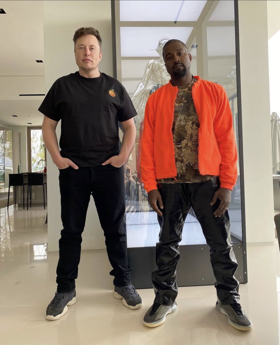 Squad goals <a href="/elonmusk/">Elon Musk</a> and <a href="/kanyewest/">ye</a>