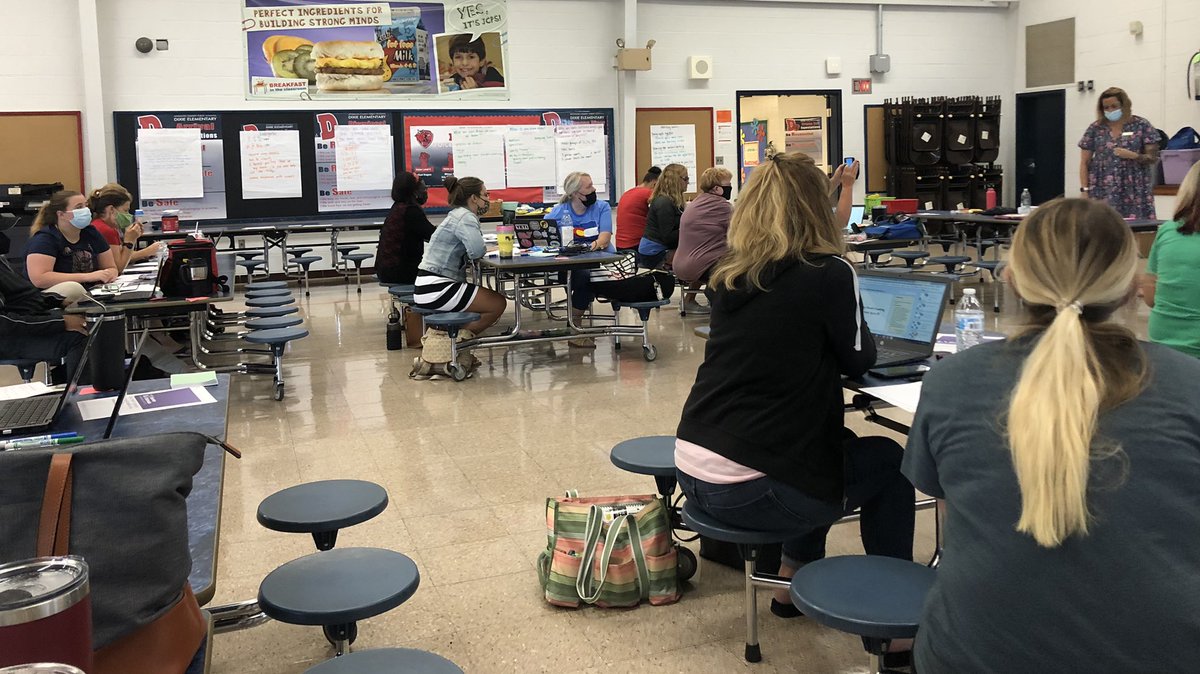 <a href="/WellingtonElem/">Wellington Elementary</a> &amp; <a href="/DixieDragons082/">Dixie Elementary</a> Ts learned more about <a href="/IllustrateMath/">Illustrative Mathematics</a> language routines and access for all Ss! #AISuccess #AISWeek