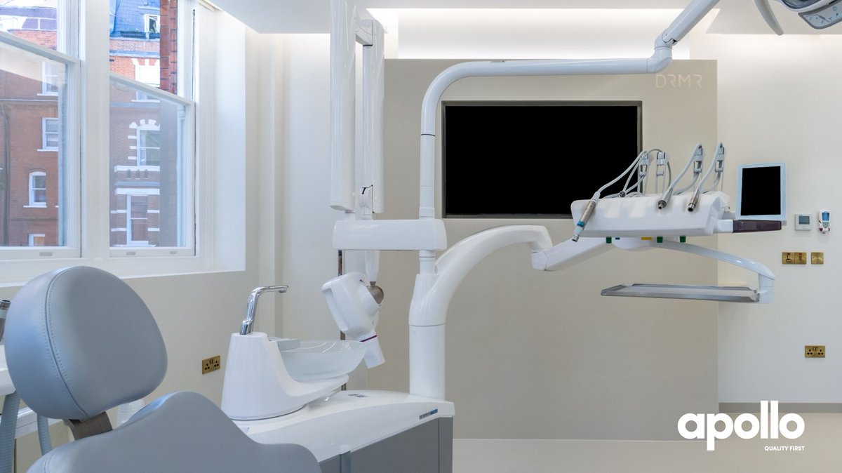 ApolloInteriors's tweet photo. Detail of our surgery at DRMR clinic in London.
#privatedentist #dentistoftheyear #fitout #clinicinteriordesign https://t.co/Y7HK3LgGb5
