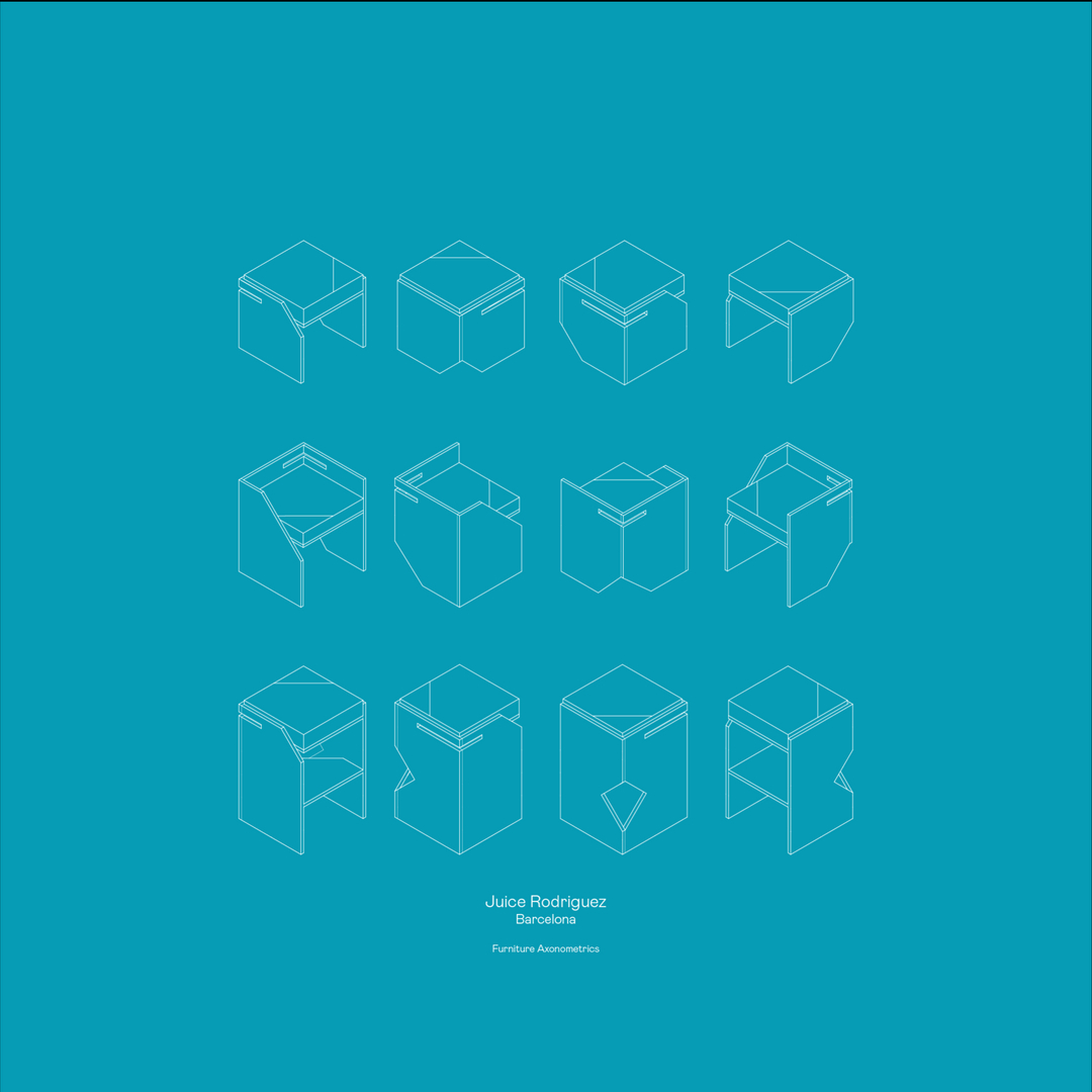 PHASE3_AD's tweet photo. Juice Rodriguez, Barcelona, 2013

We playfully deconstructed the iconic chamfered city grid of Barcelona, to create a modular graphic and design language for the furniture. As a practice we like being able to work from a simple graphic reference that can move through increasing s https://t.co/kgkdIswkxY