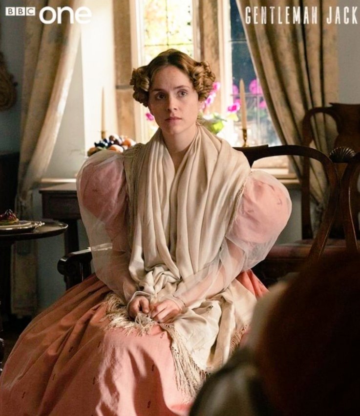 LynneRaaflaub's tweet photo. We cannot forget Ann Walker's story, the sacrifices she made. She grew stronger once she was out from under the heavy handedness of her family, to be with the woman she loved. She deserves more than half a story. @paramountplus #ParamountPlusSaveGentlemanJack #SaveGentlemanJack https://t.co/SL9S69drHc