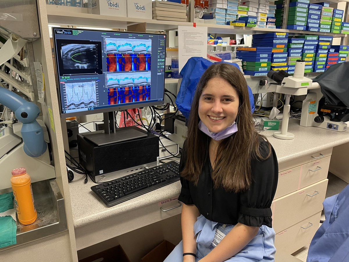 So proud of my 17 YO daughter Katie! Spent the summer doing CV research (particularly 3D and strain echo) on a myocarditis animal model. Budding cardiologist??? Can never start too early.