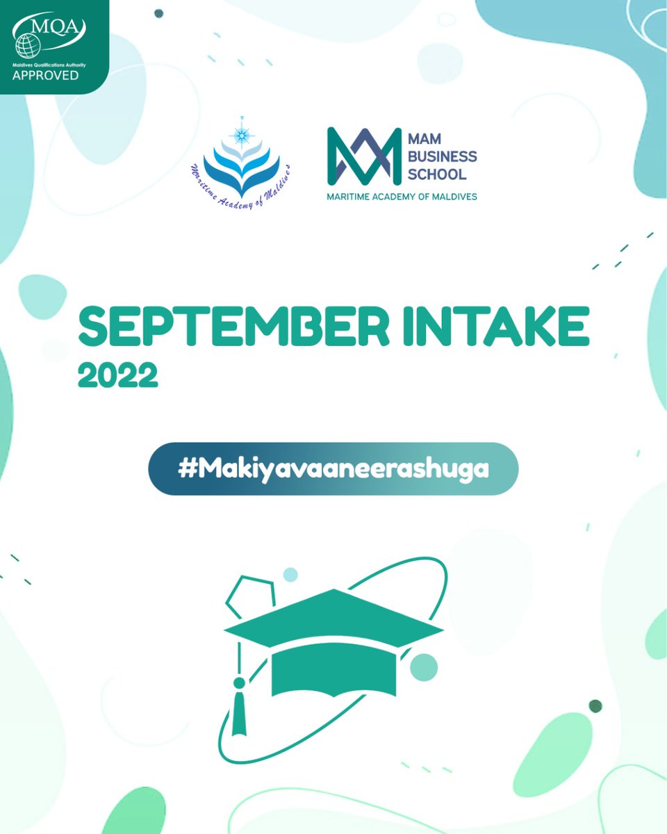 iite_bs's tweet photo. September Intake 2022 ! 📚
Special Offers for the first 5 seats in each program ! Hurry and Apply Now !📝
Face to face classes in Male' and in Atolls !
#Septemberintake2022 #MageyKiyevun #MageyMAMBS #Makiyavaaneerashuga https://t.co/qHKPxdB9UM