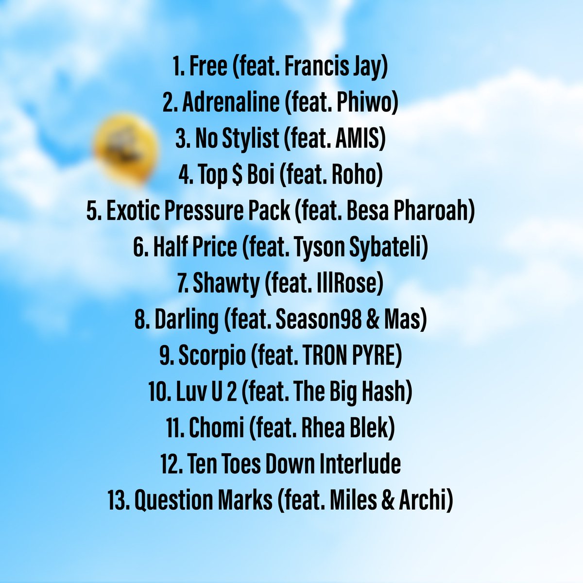 doouwannaeat's tweet photo. on the 5th of August, I give y'all the album ✅🇿🇦💛

Free by DoouShii 🇿🇦 https://t.co/dscO0K8fAm