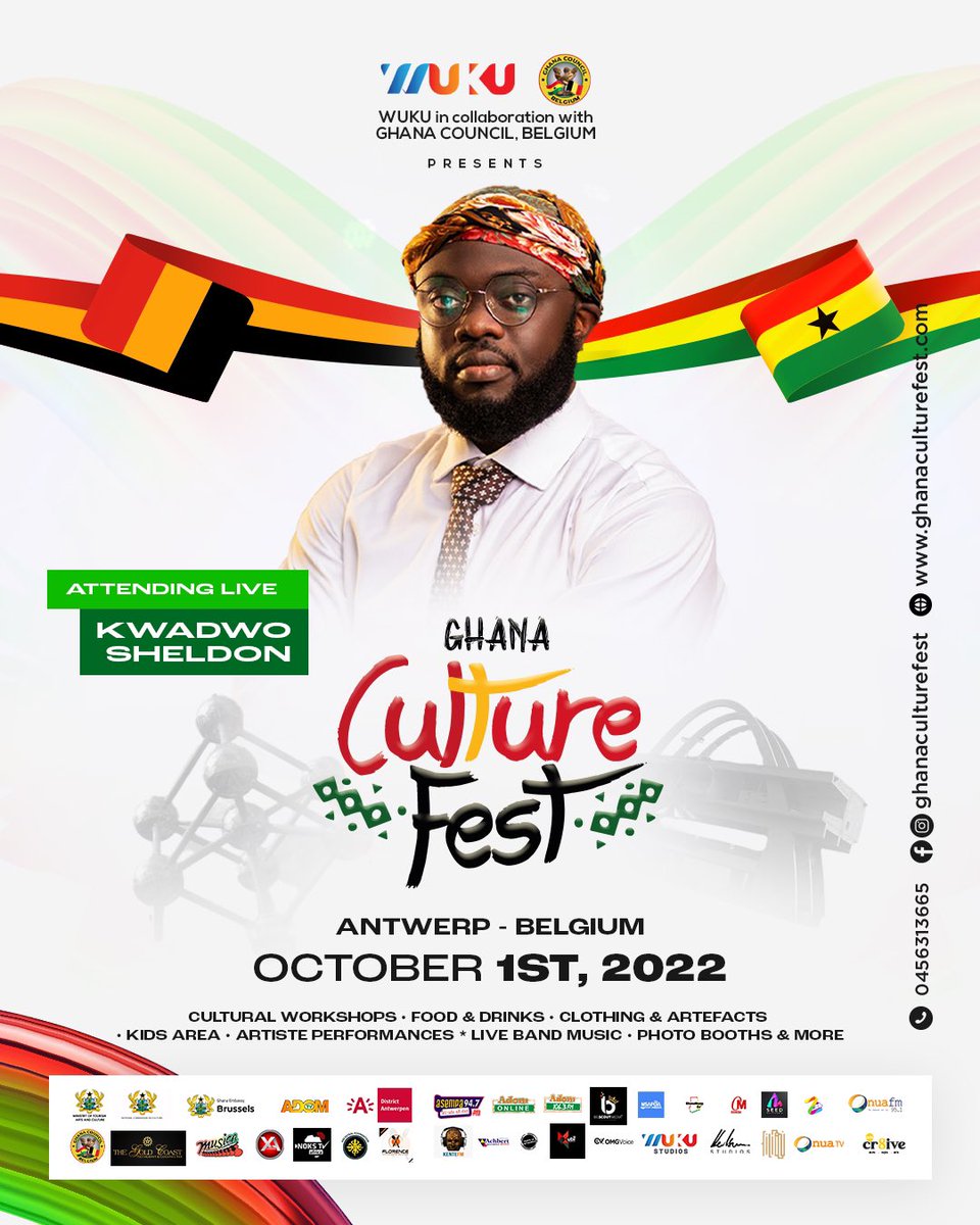 kwadwosheldon's tweet photo. Belgium this October for the Ghana Culture Festival..🤝 https://t.co/KpBdyxkmjI