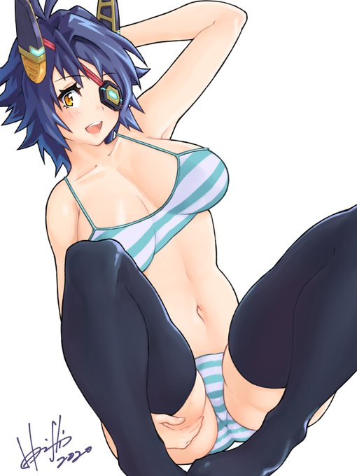 #パンツの日 
今日はバニーもパンツも天龍ちゃんで😏 