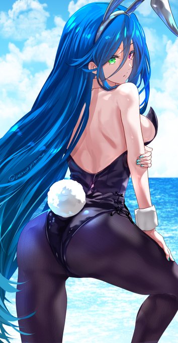 青い夢のバニー #バニー部合同誌2 #バニーの日 