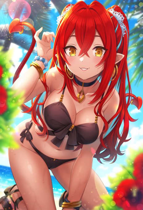 ミア・オーレッドちゃんHBD‼️🎉🏖🌴🌞✨
#みあみあーと
#ミアオーレッド誕生祭2022 