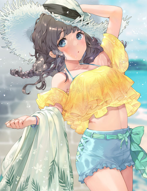 夏の受注記念画集&amp;グッズ🌸メロンさんの「100+ 麗/艶 by Melonbooks Girls Collection 2022 SUMMER」にイラストを描き下ろししました。脱衣もありますが、珍しくレモン風味さわやかイラストを描いたのでどうぞ楽しんで下さい♪【続】
・一般向https://t.co/HNnoZshPJD
・成人向https://t.co/2LGHBatrMp 