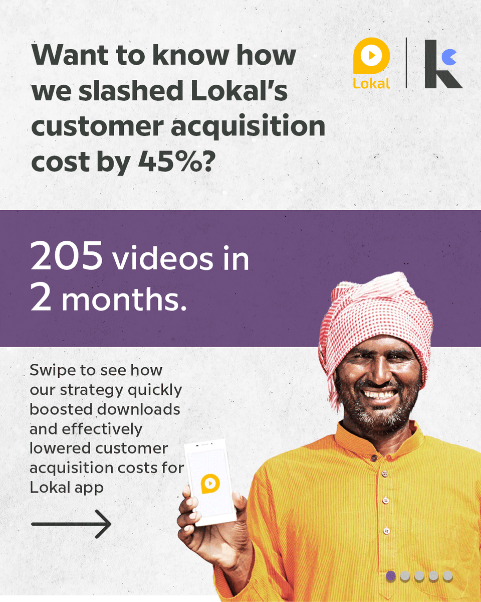 KraftConcept's tweet photo. Read below to find out how with help of production videos launched across YouTube and other social media channels, Kraft Concept boosted app downloads for Lokal in a very short span of time.

#kraftconceptmarketing #LokalApp #videoproduction #VideoMarketing #videoediting https://t.co/0mmT9drmgS