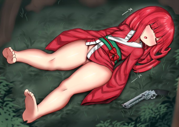 だいぶ前に描かせて頂いたうちの子依頼絵3┌( ・ω・)┘ 