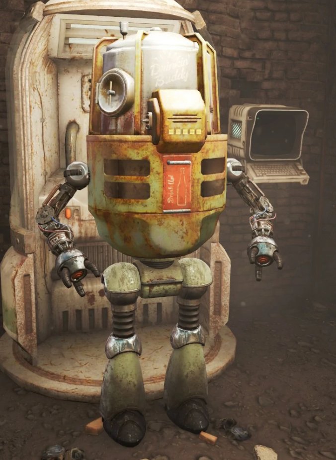 Falloutoftheday on Twitter "The Fallout robot of the day is Drinkin