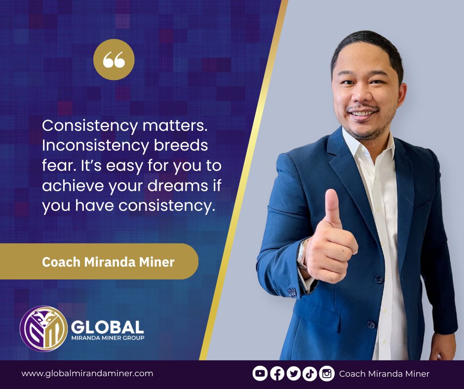 gmmg_official's tweet photo. Let us hear what Coach Miranda Miner says about consistency.

#CultureofMalasakit #consistencyinTrading https://t.co/JHE5IELtdc