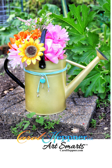 QueenofCr8tvty's tweet photo. Give your watering can a face-lift with @RustOleum paints and these instructions:  https://t.co/V1Me5ZMpWC #ad @TestorsTweets

#TuesdayMorning #Tuesdaythoughts  #garding #diy https://t.co/0NGVBuNGAn