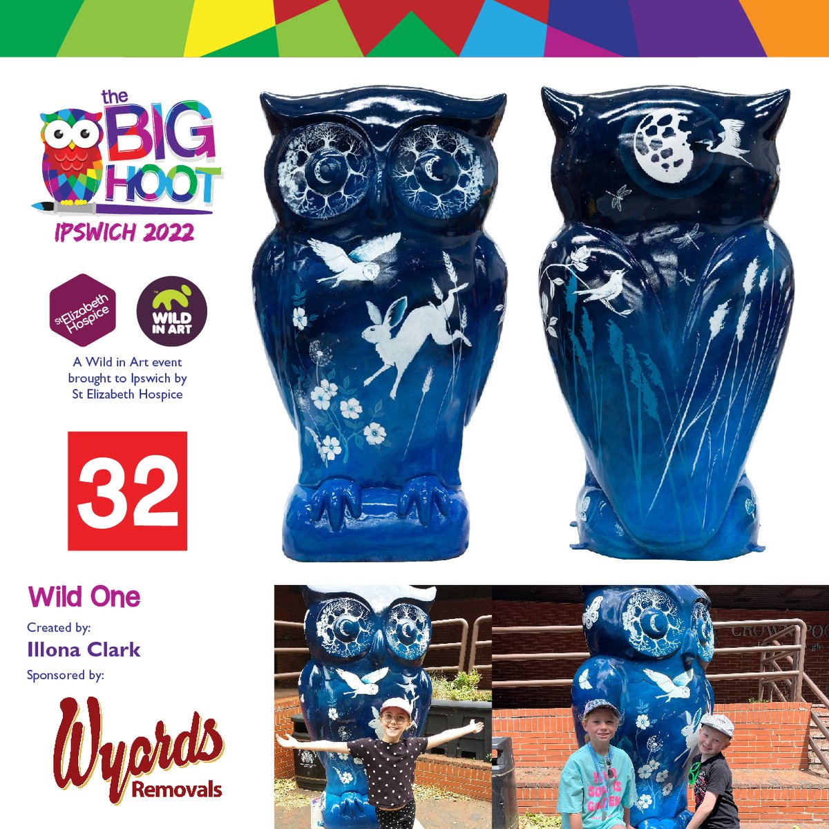 32
Wild One
Created by <a href="/illonaClark/">Illona Clark</a> 
Sponsored by <a href="/WyardsRemovals/">Wyards Removals</a> 
Located: Crown Pools, Crown Street.

Reply with your pictures and comments.