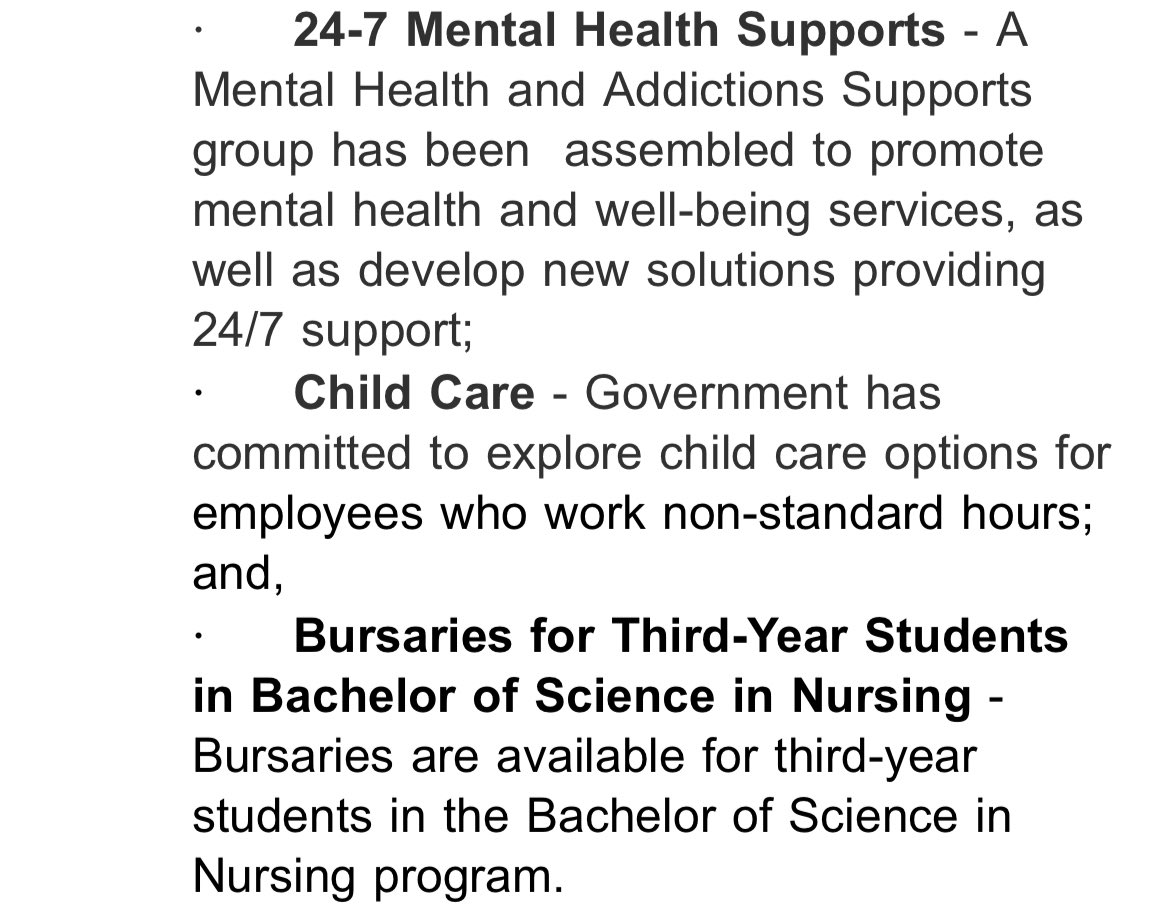 PeterCBC's tweet photo. NL government announcing financial incentives for nurses including retention bonus, signing bonus for casual nurses to accept a position, higher overtime rates #nlpoli https://t.co/xAnIkAPBaw