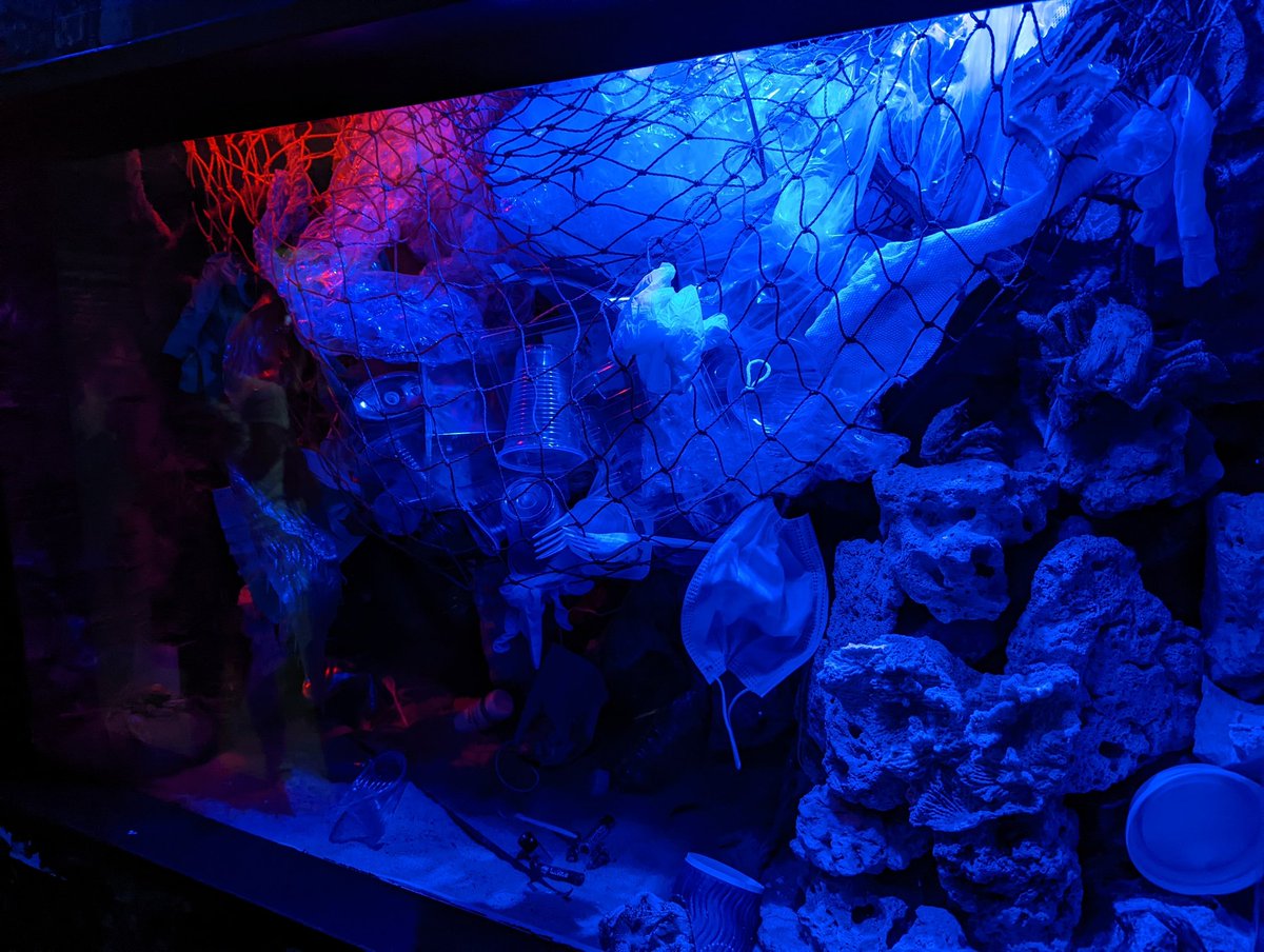 doch's tweet photo. @LLSEALIFE whats going on? Good visit, but you have a section on plastic waste to the oceans, and then round the back you've got all rubbish blowing into loch Lomond uncovered https://t.co/CyCtL6Q9jC