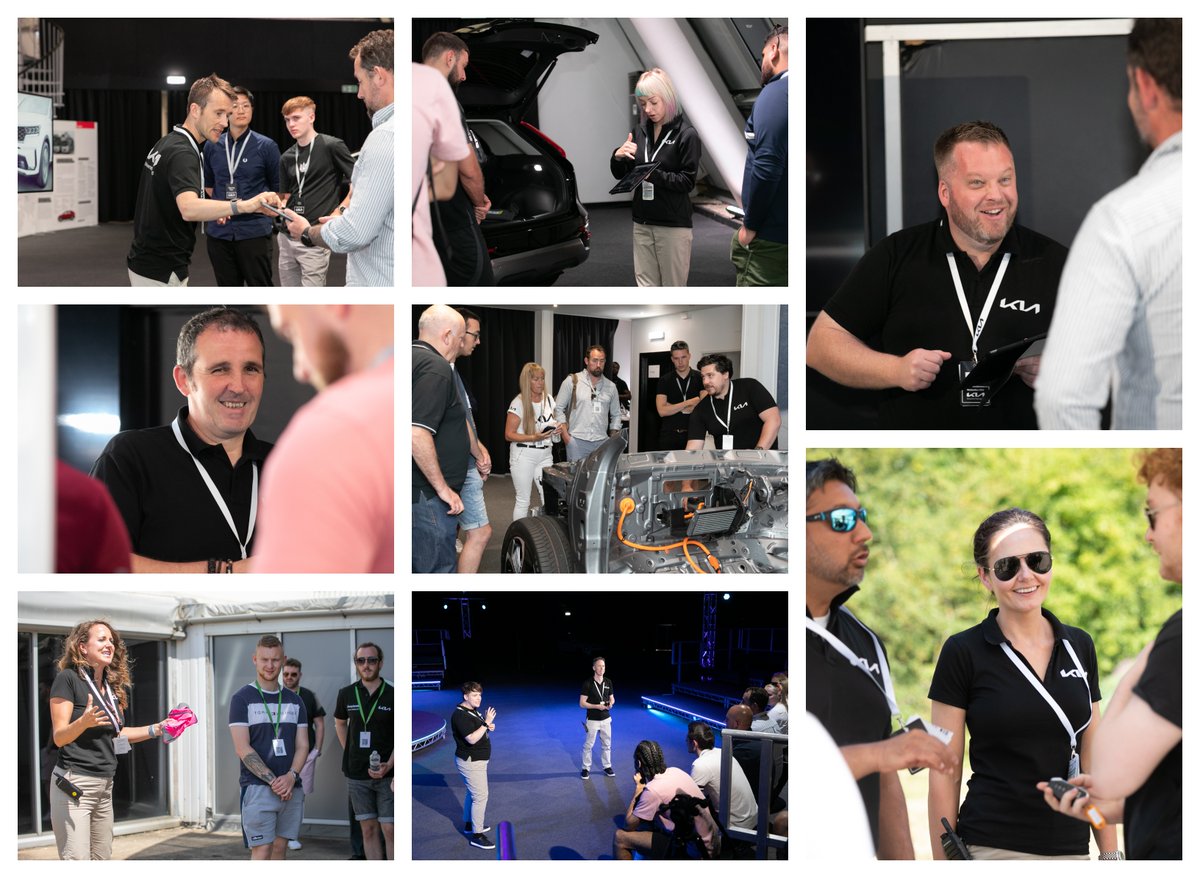 The trainers at our recent Kia Masterclass 2022 event excelled. Delivering engaging and interactive sessions, with enthusiasm and purpose. They worked hard, they deserve recognition - simply the best.

#eventprofs #automotiveevents #kiamasterclass