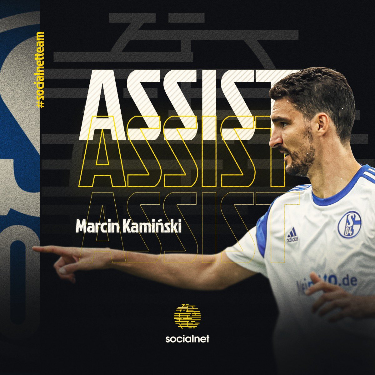 Gol ⚽️ i asysta 🅰️. Marcin Kamiński nowy sezon rozpoczął z wysokiego c, a przecież jego główne zadania skupiają się na defensywie. 

Tak trzymać! Już nie możemy doczekać się nowego sezonu Bundesligi, który startuje w najbliższy weekend. 🔥 #socialnetteam